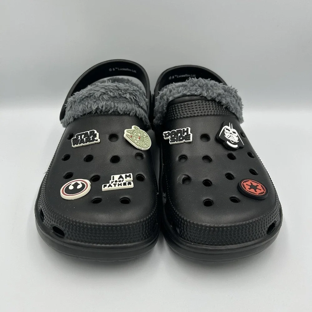 Star‎ Wars Faux Fur Lined Clogs 7.5/8 Men's Women's 9.5/10.5